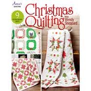 Book cover for Christmas Quilting with Wendy Sheppard