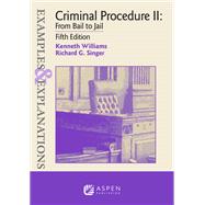 Book cover for Examples & Explanations for Criminal Procedure II