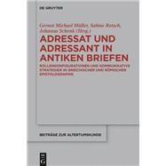 Book cover for Adressat Und Adressant in Antiken Briefen