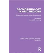 Book cover for Geomorphology in Arid Regions