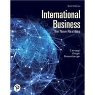 Book cover for International Business: The New Realities [Rental Edition]