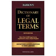 Book cover for Dictionary of Legal Terms: Definitions and Explanations for Non-Lawyers
