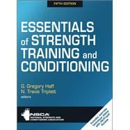 Book cover for Essentials of Strength Training and Conditioning 5th Edition With HKPropel Access