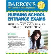 Book cover for Barron's Nursing School Entrance Exams