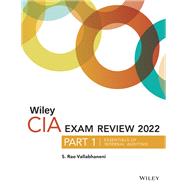 Book cover for Wiley CIA 2022 Exam Review Part 1 Essentials of Internal Auditing