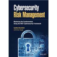 Book cover for Cybersecurity Risk Management Mastering the Fundamentals using the NIST Cybersecurity Framework