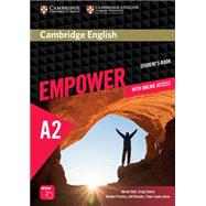 Book cover for Cambridge English Empower Elementary Student's Book + Online Assessment and Practice + Online Workbook