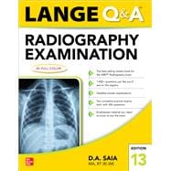 Book cover for Lange Q & A Radiography Examination Thirteenth Edition