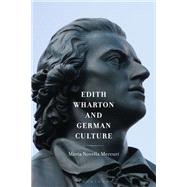 Book cover for Edith Wharton and German Culture
