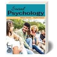 Book cover for Social Psychology
