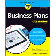 Book cover for Business Plans For Dummies