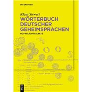 Book cover for Wörterbuch deutscher Geheimsprachen