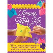 Book cover for Fortune Teller Kit Design and Fold Fun Fortune-Telling Games for You and Your Friends