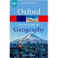 Book cover for A Dictionary of Geography