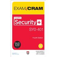 Book cover for CompTIA Security+ SYO-401 Exam Cram
