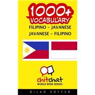 Book cover for 1000+ Filipino - Javanese, Javanese - Filipino Vocabulary