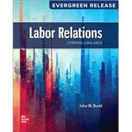Book cover for Labor Relations: Striking a Balance: 2025 Release