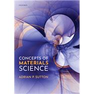 Book cover for Concepts of Materials Science