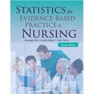Book cover for Statistics for Evidence-Based Practice in Nursing