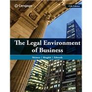 Book cover for The Legal Environment of Business