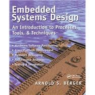 Book cover for Embedded Systems Design: An Introduction to Processes, Tools, and Techniques