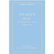 Book cover for Swann's Way: In Search of Lost Time, Volume One