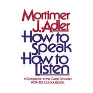 Book cover for How to Speak How to Listen