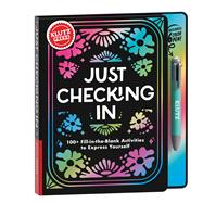 Book cover for KlutzPress Just Checking In: 100+ Fill-in-the-Blank Activities to Express Yourself