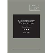Book cover for Contemporary Criminal Law(American Casebook Series)