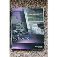 Book cover for Pro Tools PT110 II 12.8 (Part#9320-65299-01)