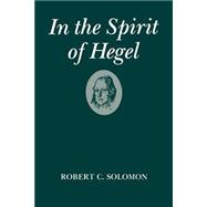 Book cover for In the Spirit of Hegel