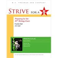 Book cover for Strive for 5: Preparing for the AP Biology Examination