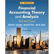 Book cover for Financial Accounting Theory and Analysis: Text and Cases, 15th Edition