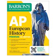 Book cover for AP European History Premium, Fourteenth Edition: Prep Book with 5 Practice Tests + Comprehensive Review + Online Practice (2026)