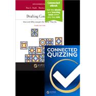 Book cover for Bundle: Drafting Contracts: How and Why Lawyers Do What They Do, Third Edition and Connected Quizzing