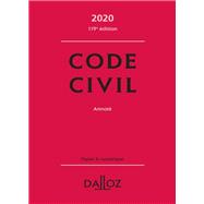 Book cover for Code civil 2020, annoté - 119e éd.