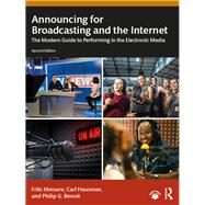 Book cover for Announcing for Broadcasting and the Internet