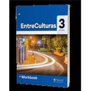 Book cover for EntreCulturas - Spanish 3 Student Workbook