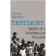 Book cover for Testimony