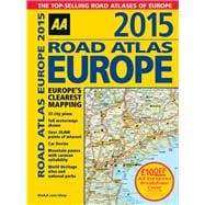 Book cover for 2015 Road Atlas Europe Europe's Clearest Mapping