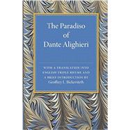 Book cover for The Paradiso of Dante Alighieri
