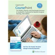 Book cover for Lippincott CoursePoint Enhanced for Brunner & Suddarth's Textbook of Medical-Surgical Nursing (24 Month - Access Card)