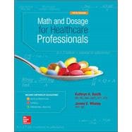 Book cover for Math & Dosage Calculations for Healthcare Professionals