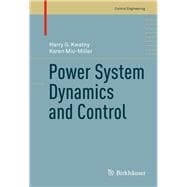 Book cover for Power System Dynamics and Control