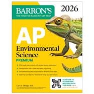 Book cover for AP Environmental Science Premium, 2026: Prep Book With 5 Practice Tests + Comprehensive Review + Online Practice