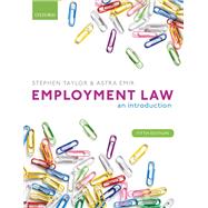 Book cover for Employment Law An Introduction