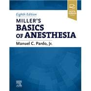 Book cover for Miller’s Basics of Anesthesia