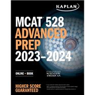 Book cover for MCAT 528 Advanced Prep 2023-2024 Online + Book