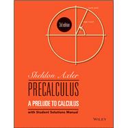 Book cover for Precalculus + Wiley E-text