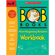 Book cover for Bob Books - More Beginning Readers Workbook | Phonics, Writing Practice, Stickers, Ages 4 and up, Kindergarten, First Grade (Stage 1: Starting to Read)